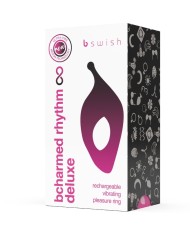 B SWISH BCHARMED RHYTHM INFINITE DELUXE ANILLO PARA PENE 15 VIBRACIONES NEGRO