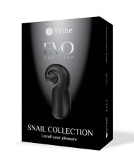 SNAIL VIBE EVO FOR HIM MASTURBADOR MASCULINO SLIDE NROLL NEGRO