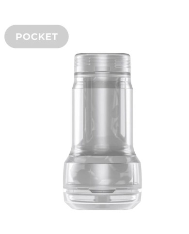 KIIROO FEEL POCKET STROKER CRYSTAL BY KIIROO TRANSPARENTE