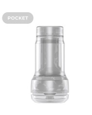 KIIROO FEEL POCKET STROKER CRYSTAL BY KIIROO TRANSPARENTE