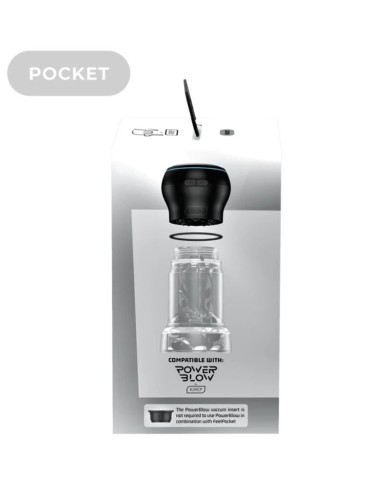 KIIROO FEEL POCKET STROKER CRYSTAL BY KIIROO TRANSPARENTE