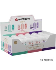 PRETTY LOVE CUPID X 18 MASTURBADORES MASCULINOS DIFERENTES TEXTURAS