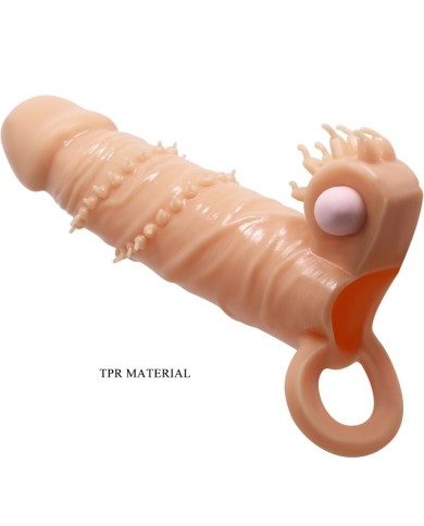 PRETTY LOVE CONNOR FUNDA PARA PENE ESTIMULADOR DE CLITORIS NATURAL