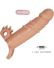 PRETTY LOVE CONNOR FUNDA PARA PENE ESTIMULADOR DE CLITORIS NATURAL
