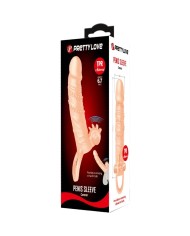 PRETTY LOVE CONNOR FUNDA PARA PENE ESTIMULADOR DE CLITORIS NATURAL