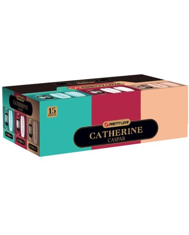 PRETTY LOVE CASPAR PACK 15 MASTRUBADORES MASCULINOS VARIOS