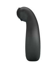 PRETTY LOVE DAHLIA ANILLO VIBRADOR ESTIMULADOR DE CLITOIS 12 VIBRACIONES NEGRO