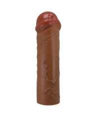 PRETTY LOVE NILE FUNDA PARA PENE CON EXTENSION DE 25 CM MULATO