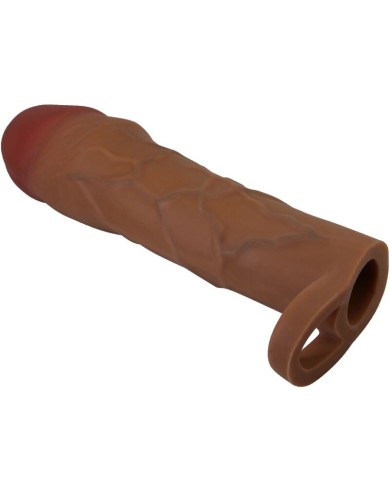 PRETTY LOVE HANI FUNDA PARA PENE CON EXTENSION DE 5 CM MULATO