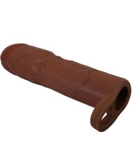 PRETTY LOVE GERD FUNDA PARA PENE CON EXTENSION DE 76 CM MULATO