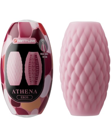 PRETTY LOVE ATHENA EROS MASTURBADOR MASCULINO SILICONA ROSA