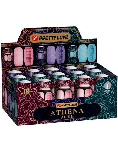PRETTY LOVE ATHENA ALICE PACK 15 MASTURBADORES MASCULINOS VARIOS