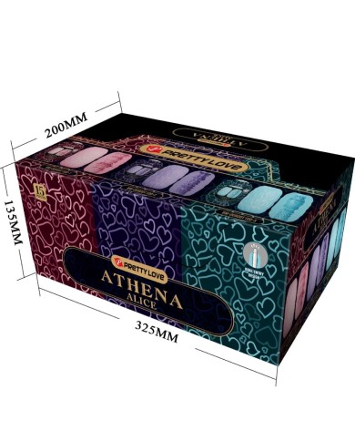 PRETTY LOVE ATHENA ALICE PACK 15 MASTURBADORES MASCULINOS VARIOS