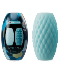 PRETTY LOVE ATHENA EROS MASTURBADOR MASCULINO SILICONA CELESTE