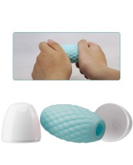 PRETTY LOVE ATHENA EROS MASTURBADOR MASCULINO SILICONA CELESTE