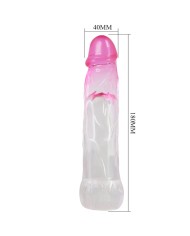 PRETTY LOVE NERON FUNDA REALISTICA ALARGADORA DE 6 CM PARA PENE ROSA