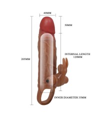 PRETTY LOVE OSMAR FUNDA PARA PENE ESTIMULADOR DE CLITORIS CON VIBRACION