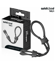 ADDICTED TOYS CUERDA SILICONA AJUSTABLE PARA EL PENE