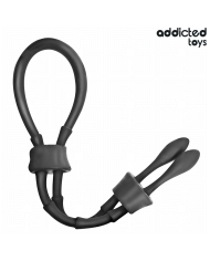 ADDICTED TOYS CUERDA SILICONA AJUSTABLE PARA EL PENE