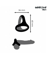 ADDICTED TOYS ANILLO TRIPLE GRUESO PARA EL PENE