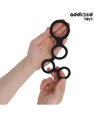 ADDICTED TOYS ANILLO PARA EL PENE CON DIVISORES PARA TESTICULOS