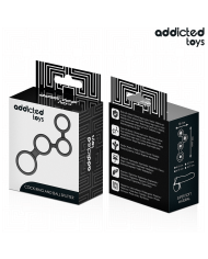 ADDICTED TOYS ANILLO PARA EL PENE CON DIVISORES PARA TESTICULOS