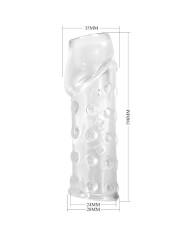 PRETTY LOVE FUNDA PARA PENE APRETADA Y VOLUMINIZADORA TRANSPARENTE
