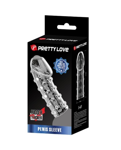 PRETTY LOVE FUNDA PARA PENE APRETADA Y VOLUMINIZADORA TRANSPARENTE