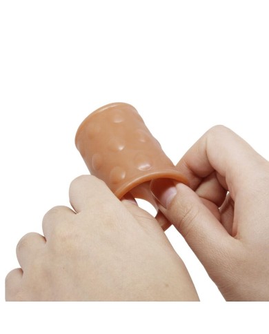PRETTY LOVE FUNDA PARA PENE CON PLUG ANAL NATURAL
