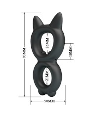 CRAZY BULL TORAN ANILLO DOBLE SILICONA MODELO 20