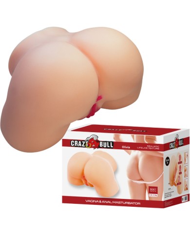 CRAZY BULL OLIVIA TRASERO FEMENINO REALISTA VAGINA Y ANAL 55 KG