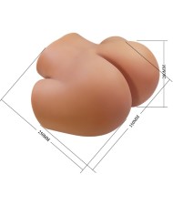 CRAZY BULL ILANA TRASERO FEMENINO REALISTA VIBRADOR SUCCIONADOR CON SONIDO 68 KG