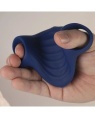 ROCKS OFF PALM MASTURBADOR VIBRADOR FLEXIBLE AZUL