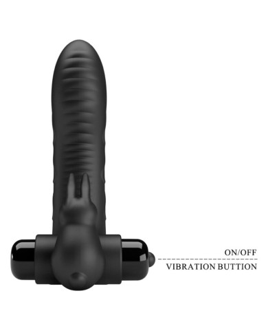 PRETTY LOVE VANCE FUNDA DEDO VIBRADOR CONEJO NEGRO PRETTY LOVE VANCE FUNDA DEDO VIBRADOR CONEJO NEGRO