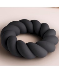 ROCKS OFF TWIST ANILLO MASTURBADOR SILICONA NEGRO