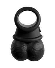 KING COCK TESTICULOS BALANCEANTES EJERCITADOR CON PESO SILICONA