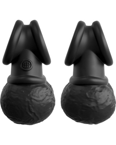 KING COCK TESTICULOS BALANCEANTES EJERCITADOR CON PESO SILICONA