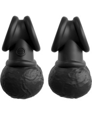 KING COCK TESTICULOS BALANCEANTES EJERCITADOR CON PESO SILICONA