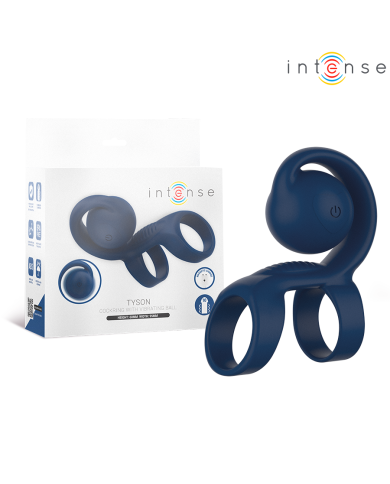 INTENSE TYSON ANILLO POTENCIADOR CON CARACOL VIBRADOR O 32 CM