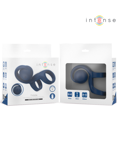 INTENSE TYSON ANILLO POTENCIADOR CON CARACOL VIBRADOR O 32 CM