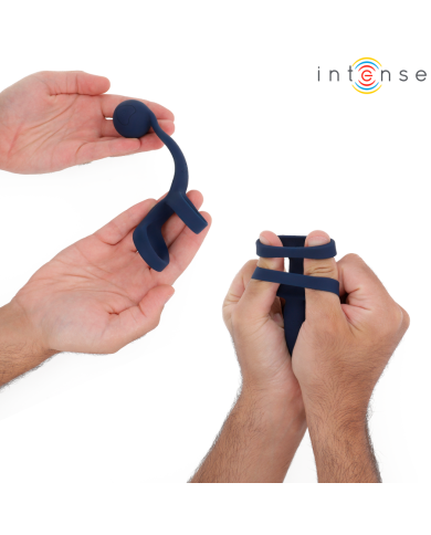 INTENSE TYSON ANILLO POTENCIADOR CON CARACOL VIBRADOR O 32 CM