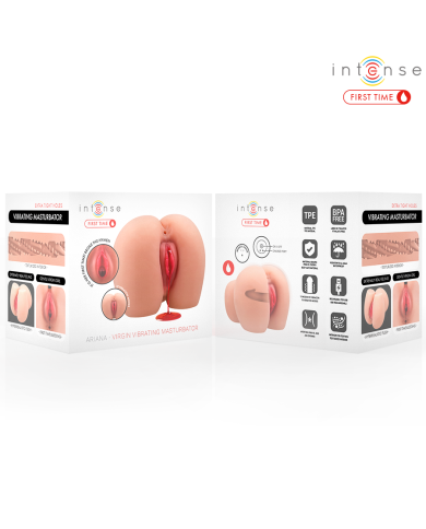 INTENSE FIRST TIME ARIANA VAGINA VIBRADORA VIRGEN CON HIMEN Y SANGRADO