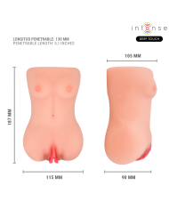 INTENSE DEEP TOUCH CATHERINE MASTURBADOR CON VOZ VIBRADOR SUCCION