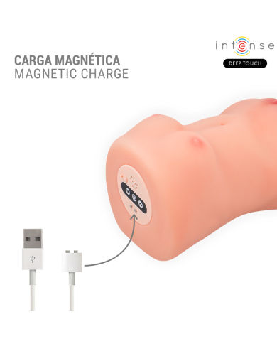 INTENSE DEEP TOUCH CATHERINE MASTURBADOR CON VOZ VIBRADOR SUCCION