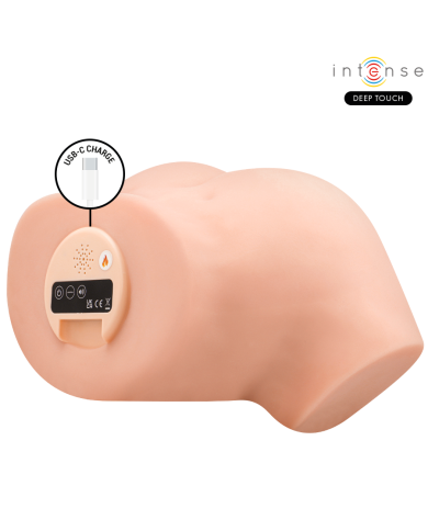 INTENSE DEEP TOUCH NICOLE MASTURBADOR VAGINA CON EFECTO SUCCION CALOR VIBRACION Y VOZ CON CONTROL REMOTO 53 KG