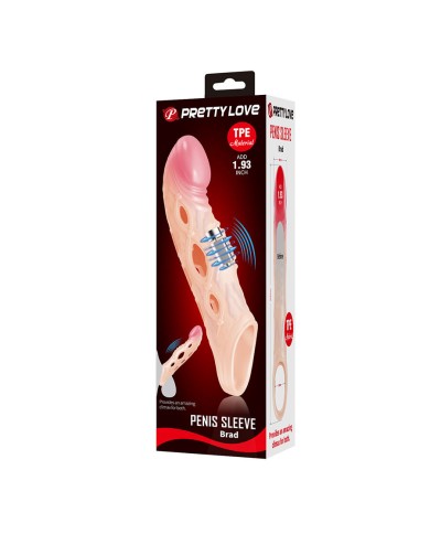 PRETTY LOVE BRAD FUNDA PARA PENE CON VIBRACION
