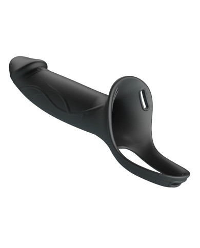PRETTY LOVE LANDON STRAP ON CON VIBRACION NEGRO