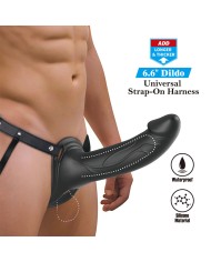 PRETTY LOVE LANDON STRAP ON CON VIBRACION NEGRO