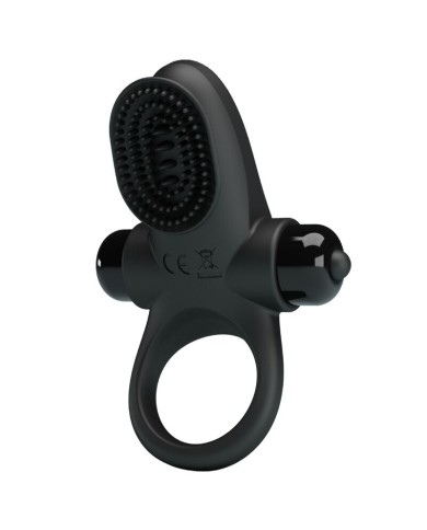 PRETTY LOVE ANILLO VIBRADOR II PARA PENE NEGRO PRETTY LOVE ANILLO VIBRADOR II PARA PENE NEGRO