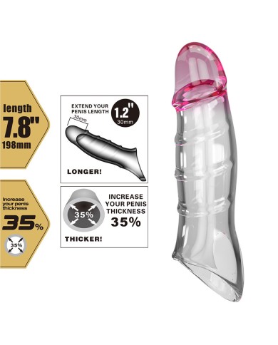 PRETTY LOVE DARNELL FUNDA PARA PENE EFECTO TRANSPARENTE